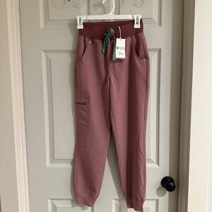 FIGS Mauve Zamora Jogger Scrub Pants